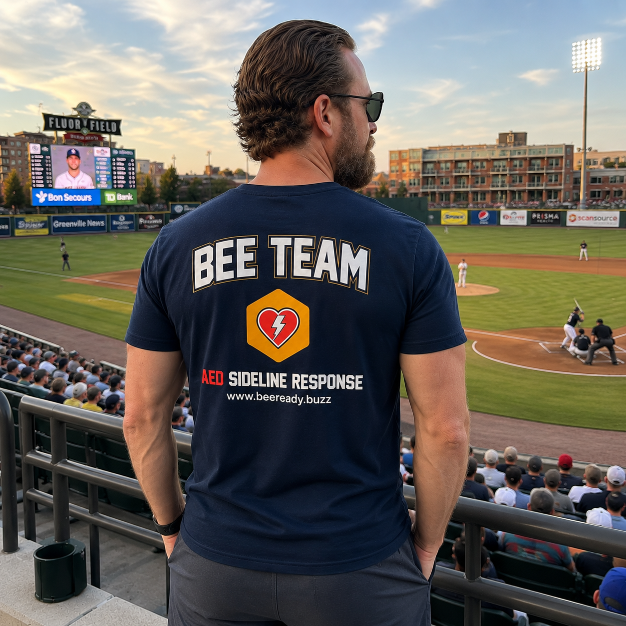 Adult Unisex Bee Ready T-Shirt