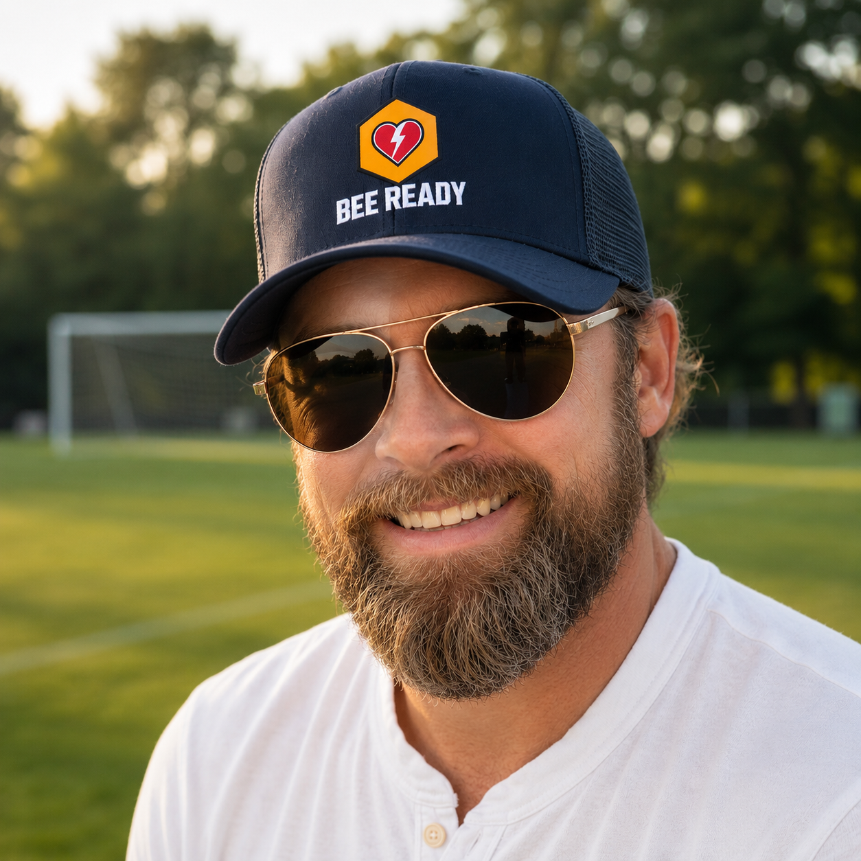Bee Ready Trucker Hat